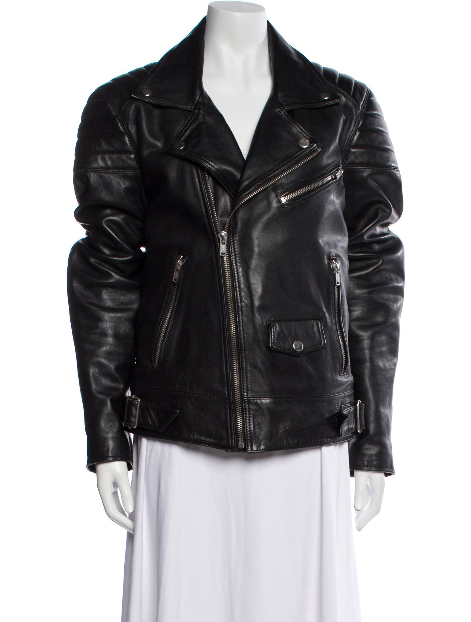 BLK DNM Leather Biker Jacket