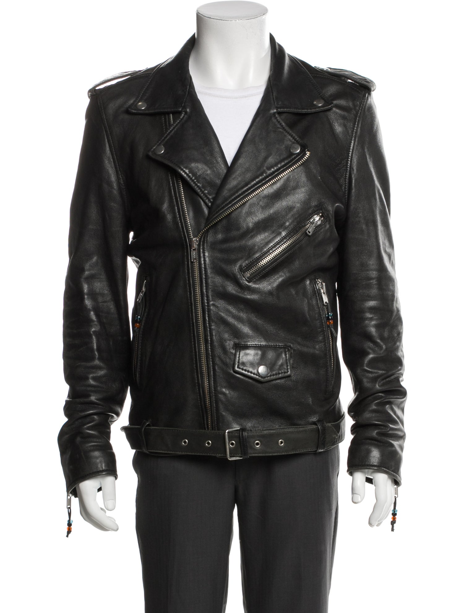 BLK DNM Leather Moto Jacket