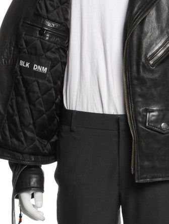 BLK DNM Leather Moto Jacket