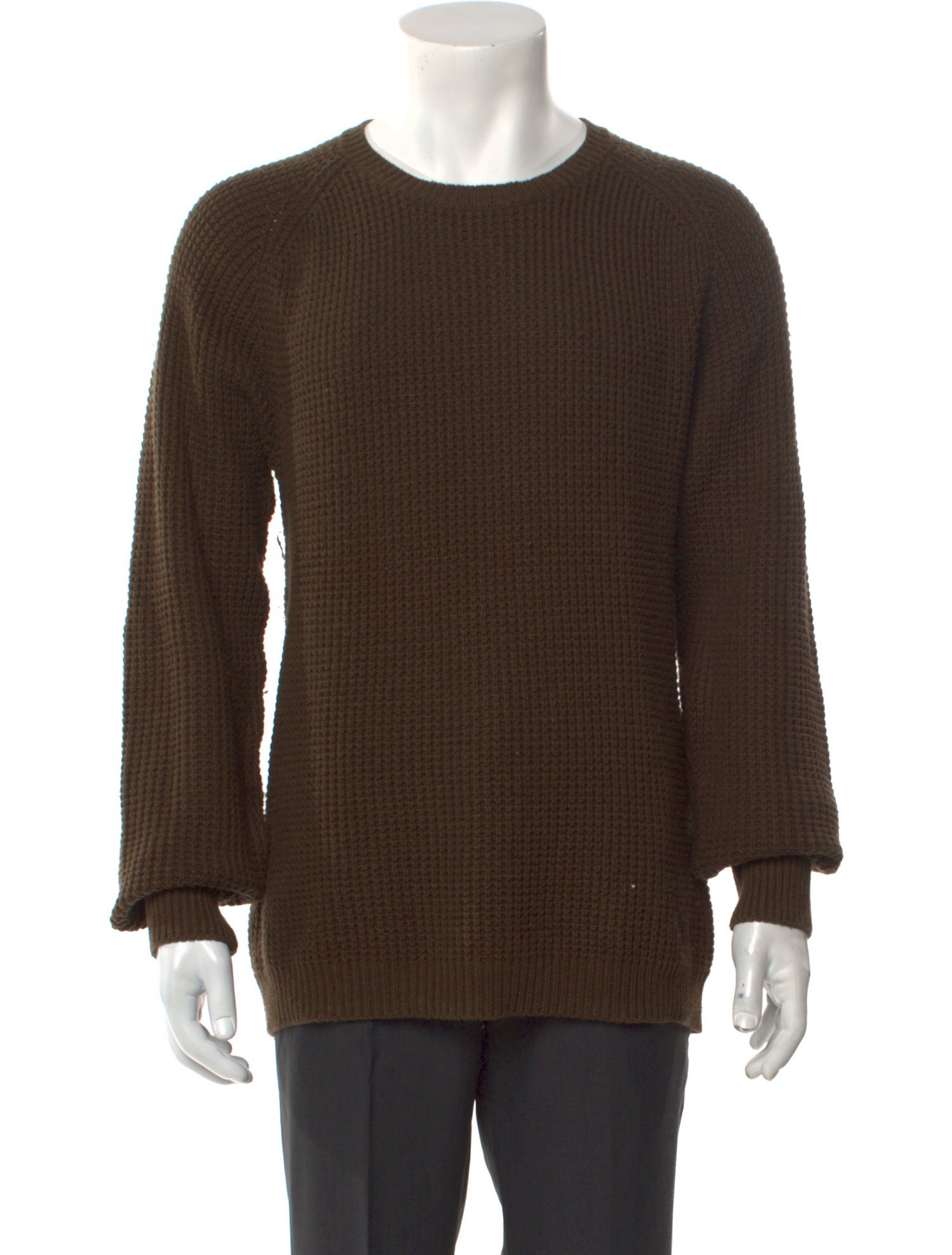 BLK DNM Crew Neck Long Sleeve Pullover