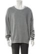 BLK DNM Scoop Neck Long Sleeve Sweatshirt
