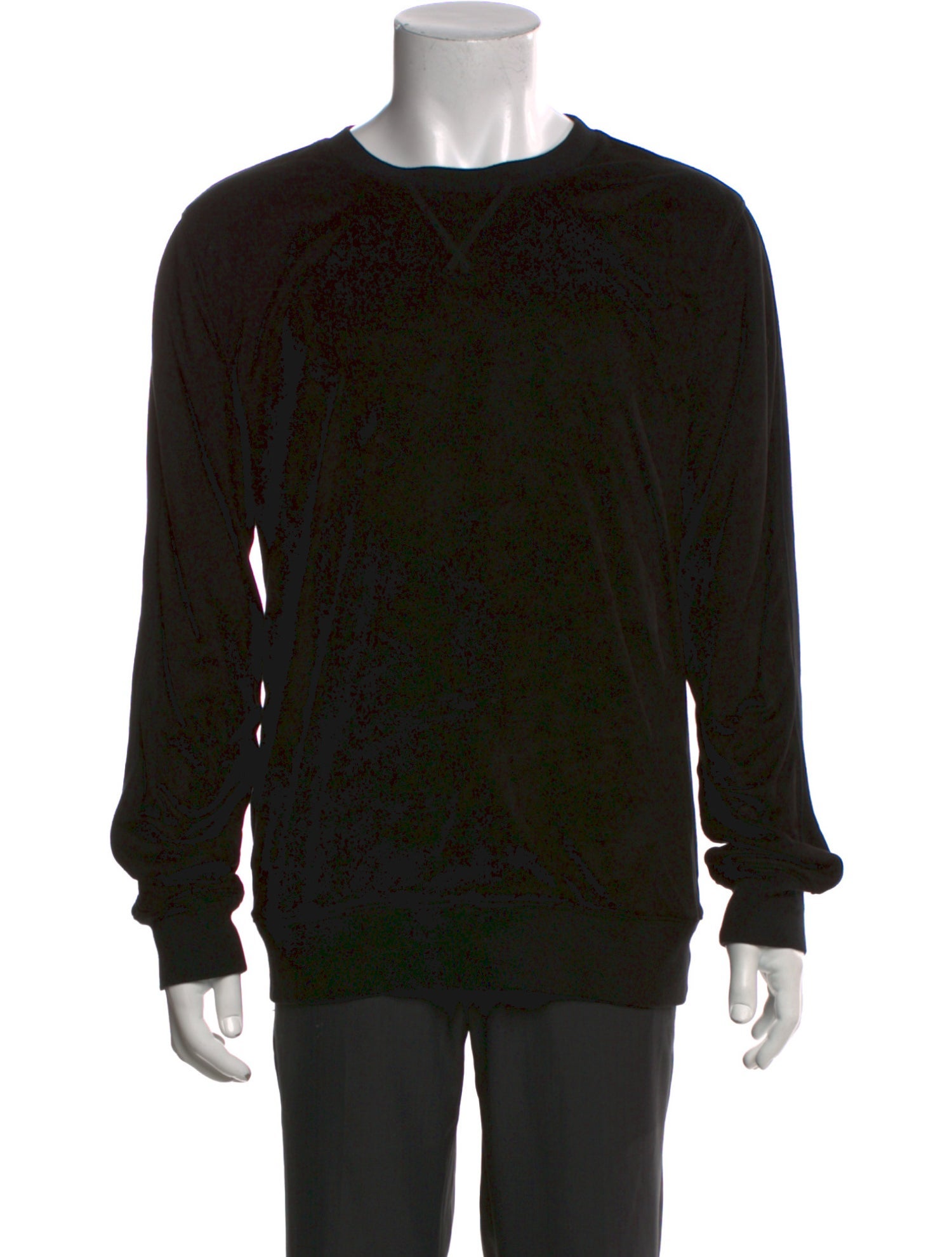 BLK DNM Crew Neck Long Sleeve Pullover