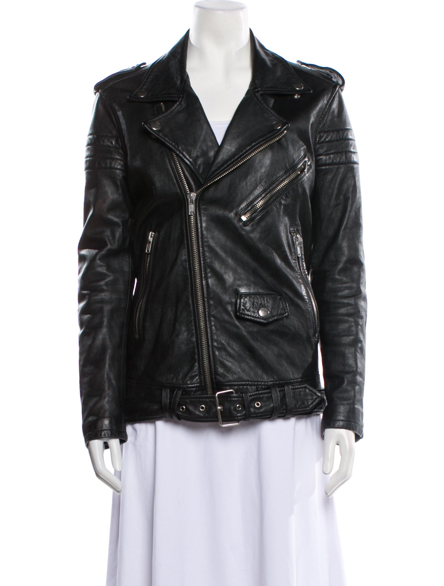 BLK DNM Leather Biker Jacket