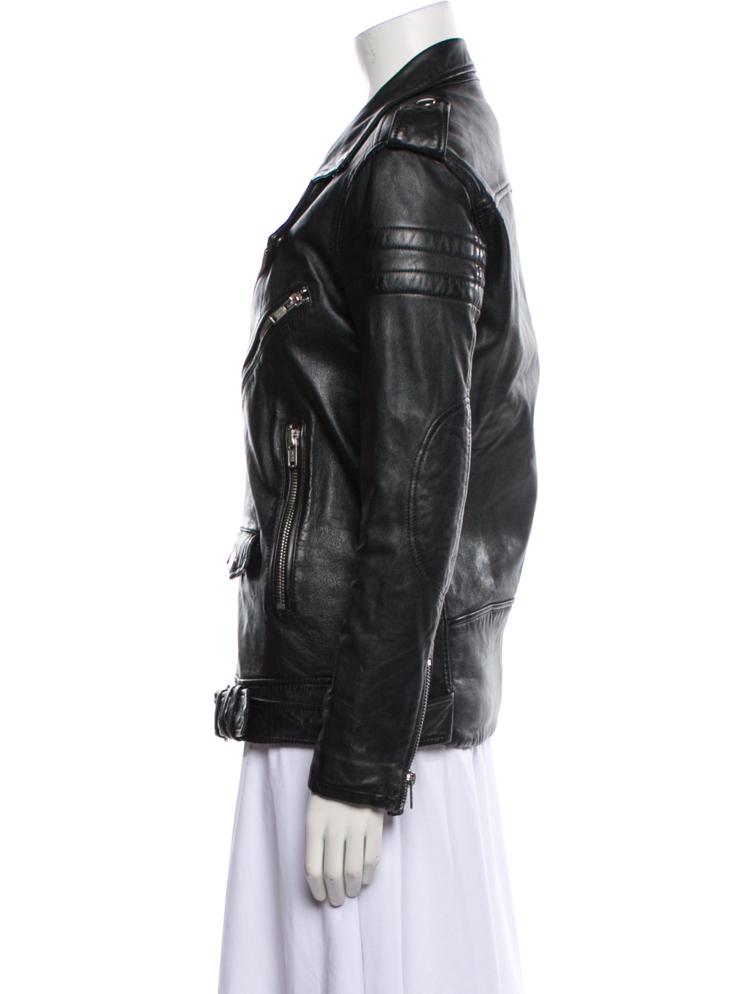 BLK DNM Leather Biker Jacket