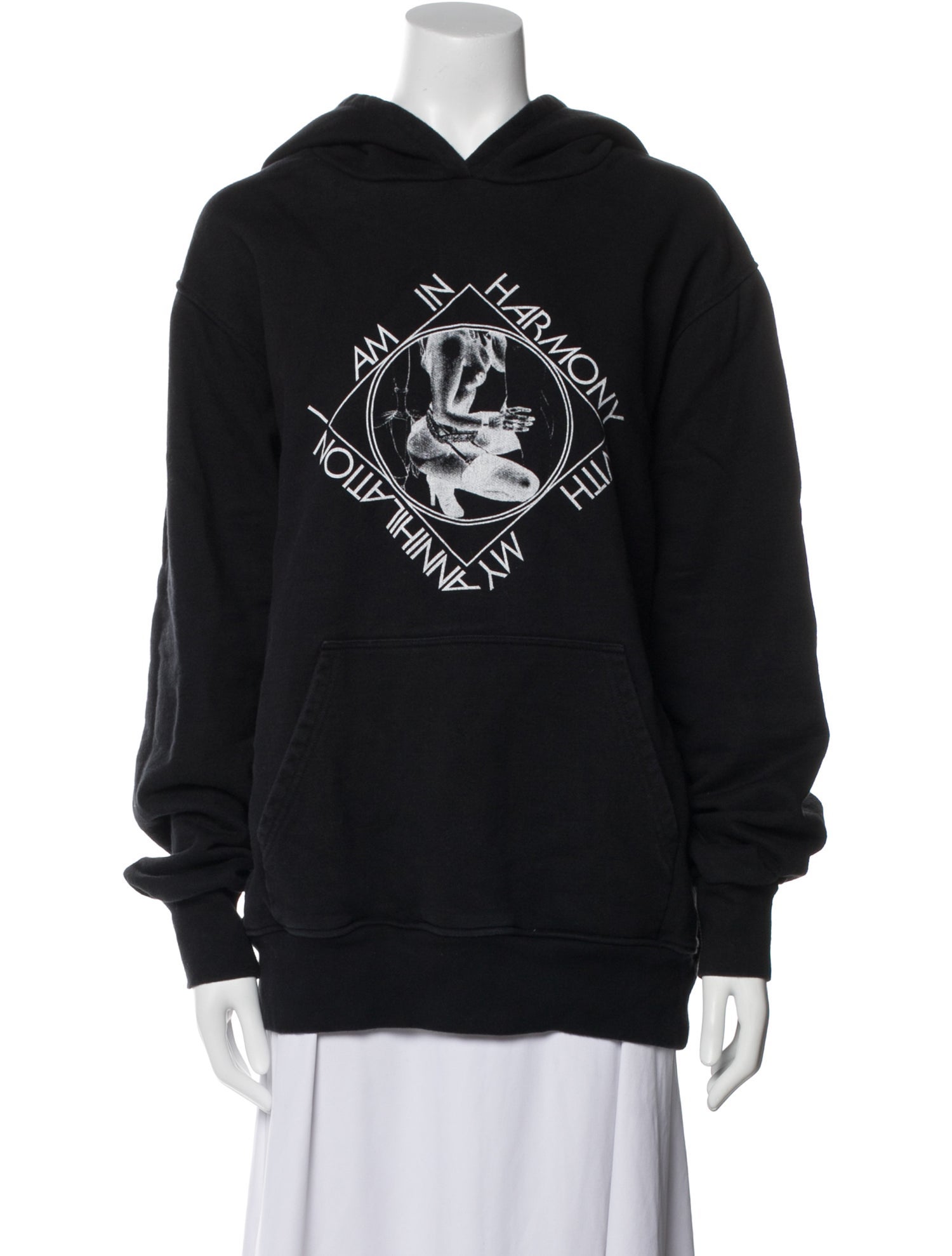 BLK DNM Graphic Print Crew Neck Sweatshirt