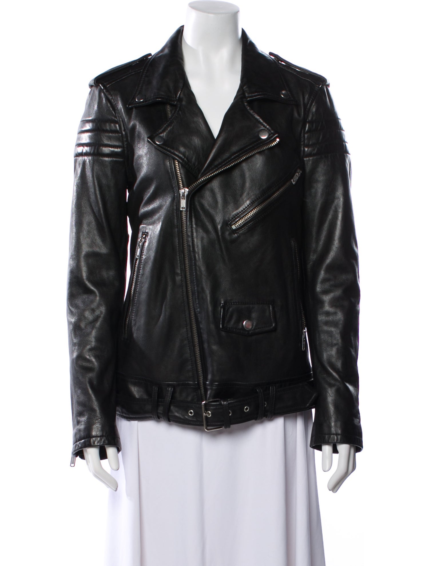 BLK DNM Leather Biker Jacket