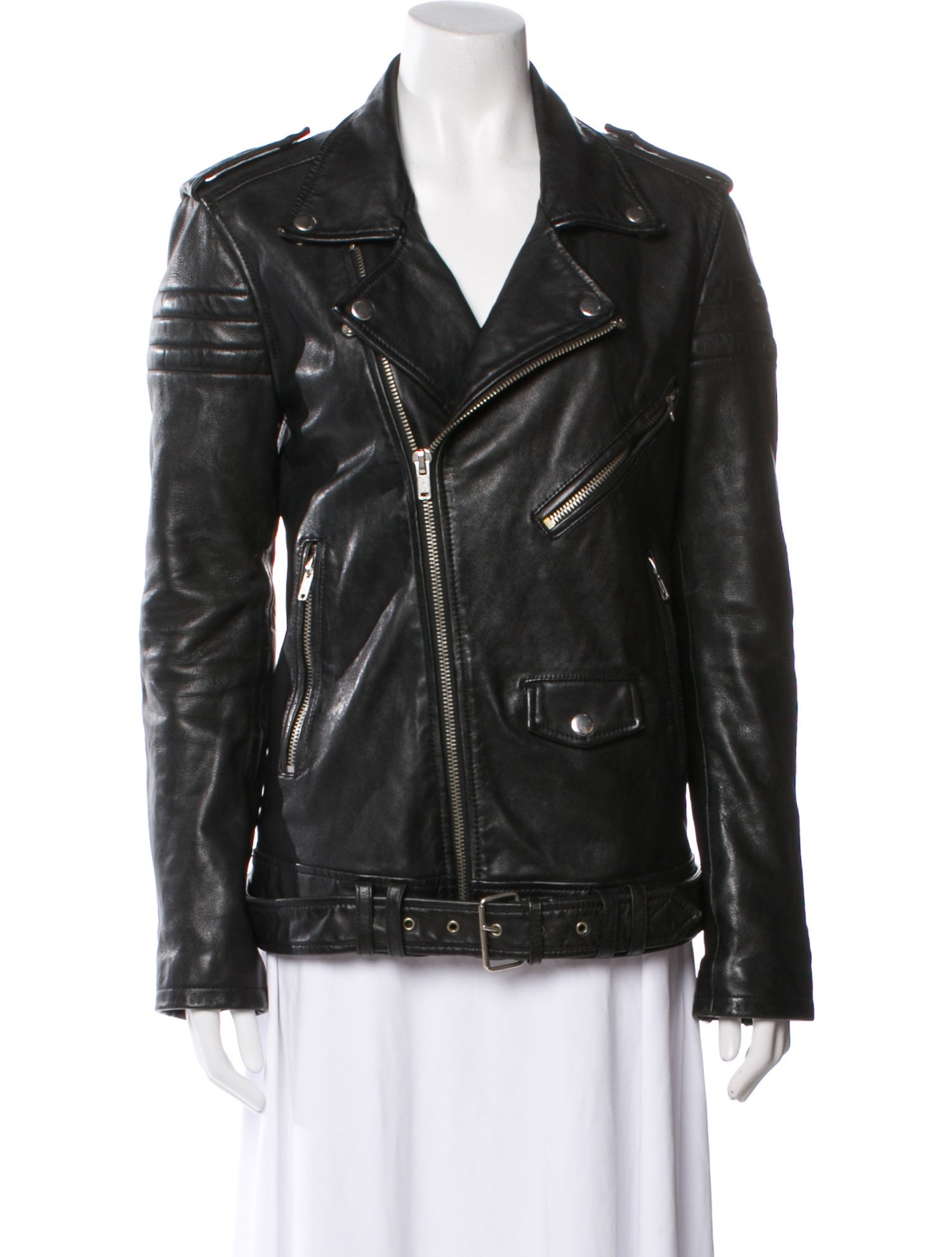 BLK DNM Leather Biker Jacket