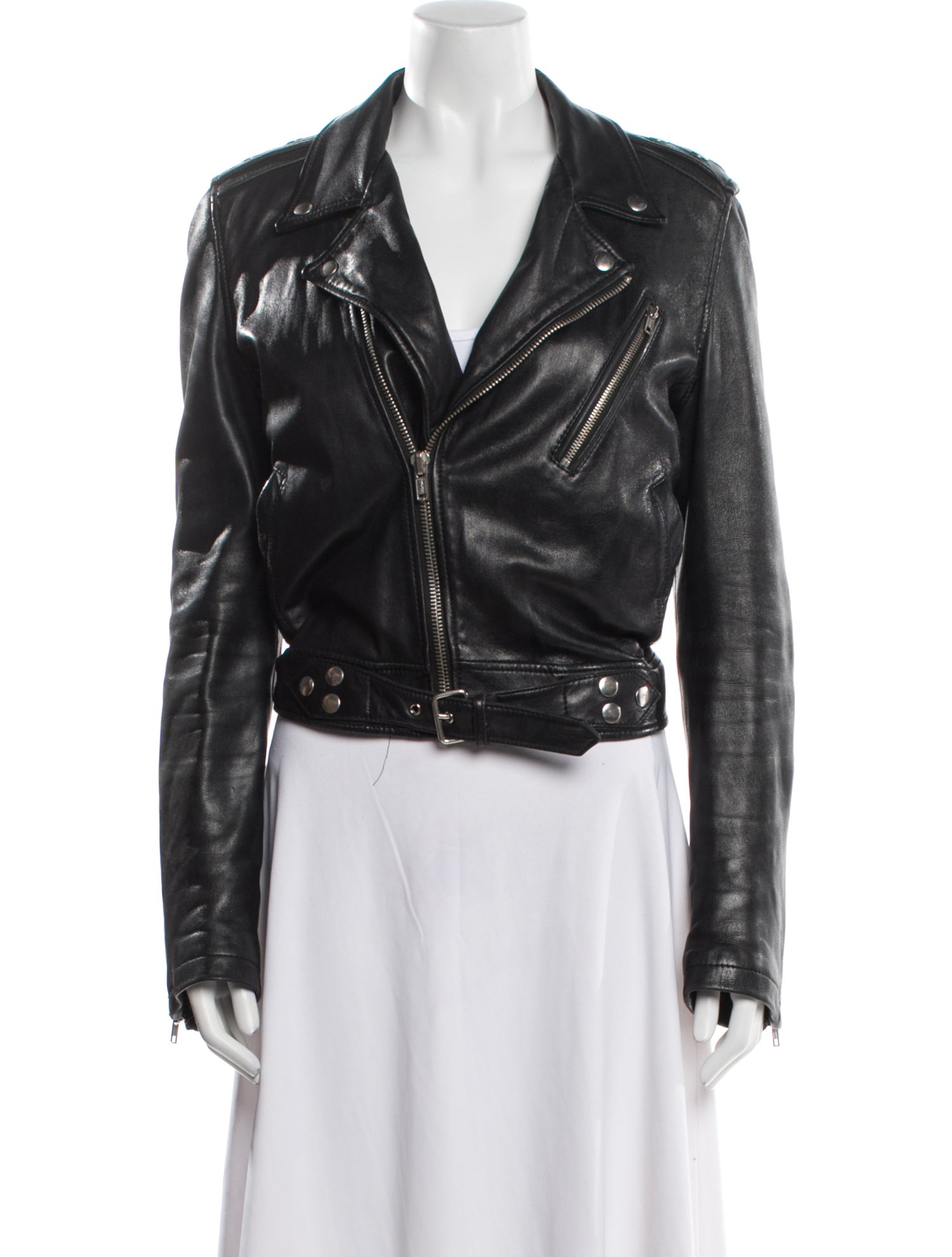 BLK DNM Leather Biker Jacket