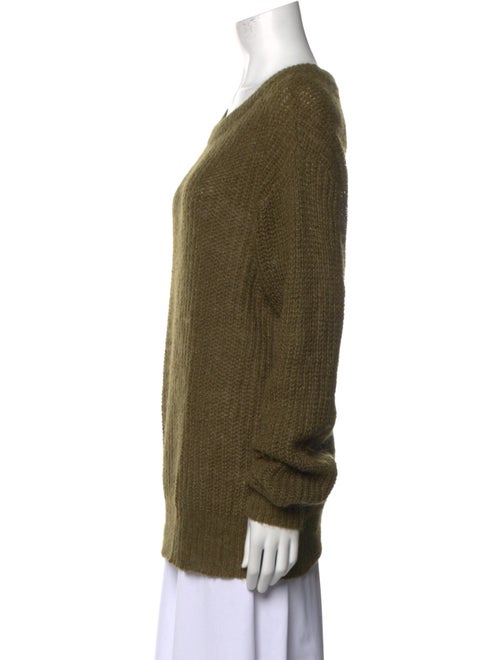 BLK DNM Nylon Scoop Neck Sweater