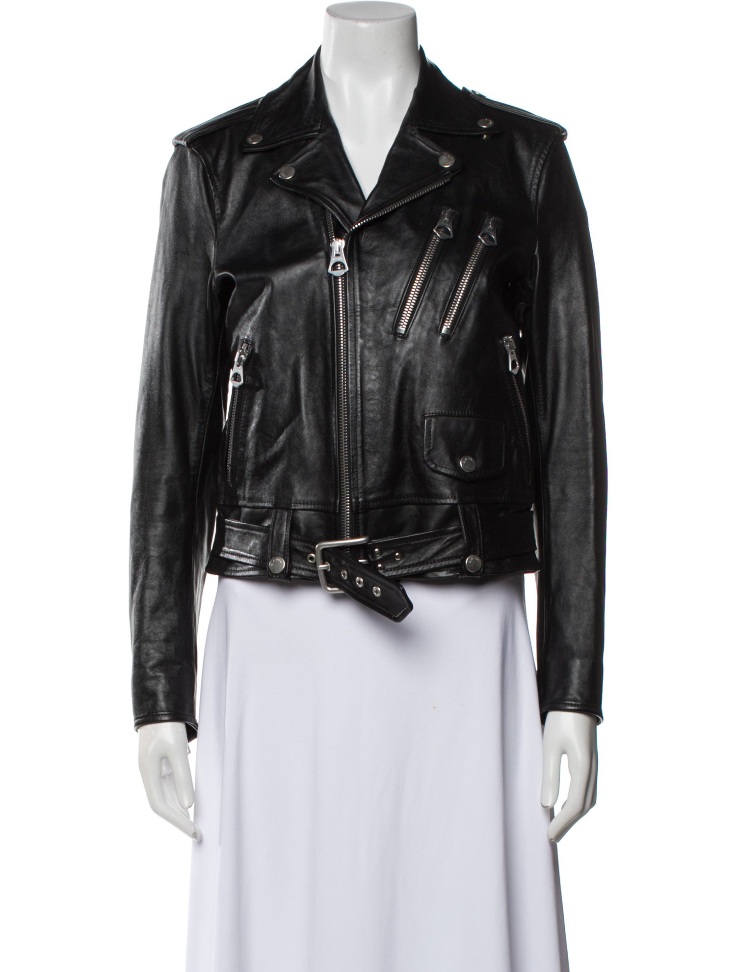 BLK DNM Leather Biker Jacket
