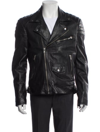 BLK DNM Leather Moto Jacket