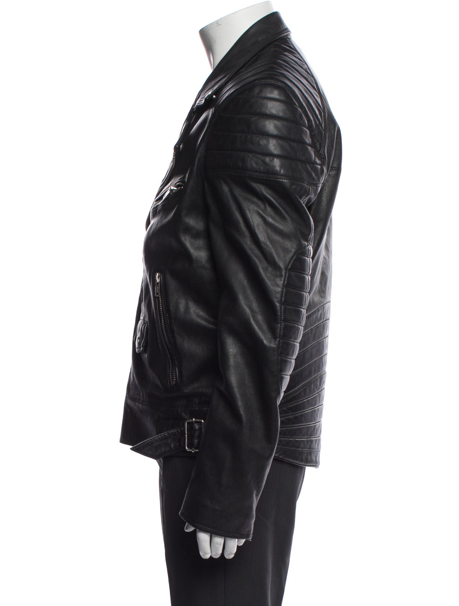 BLK DNM Leather Moto Jacket