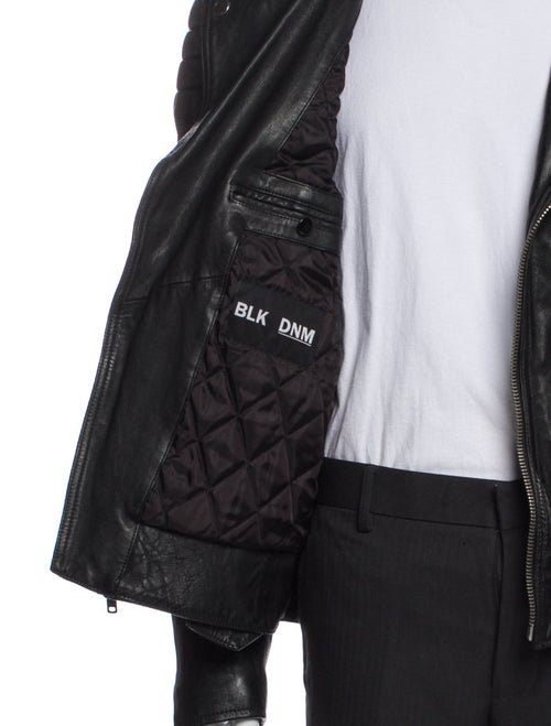 BLK DNM Leather Moto Jacket