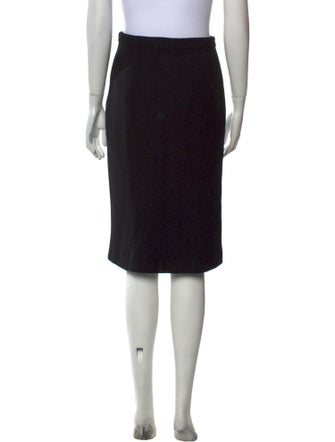 BLK DNM Wool Knee-Length Skirt