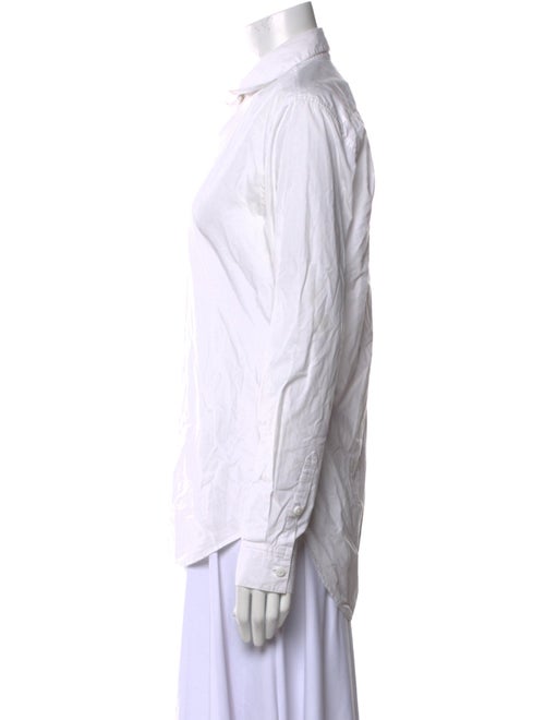 BLK DNM Long Sleeve Button-Up Top