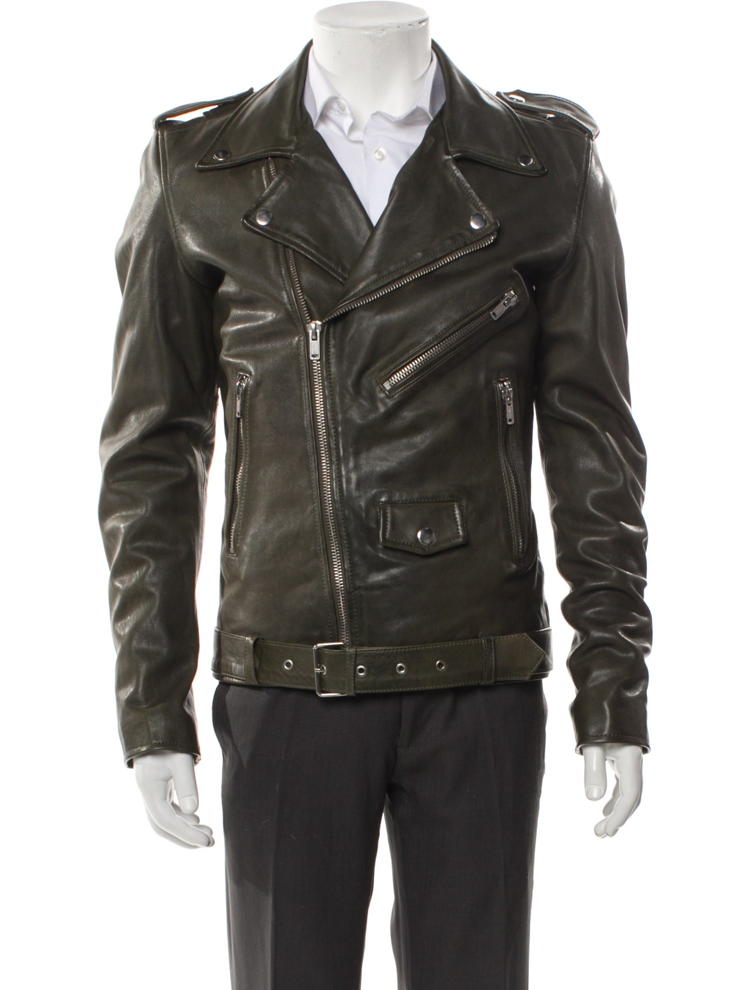 BLK DNM Leather Moto Jacket