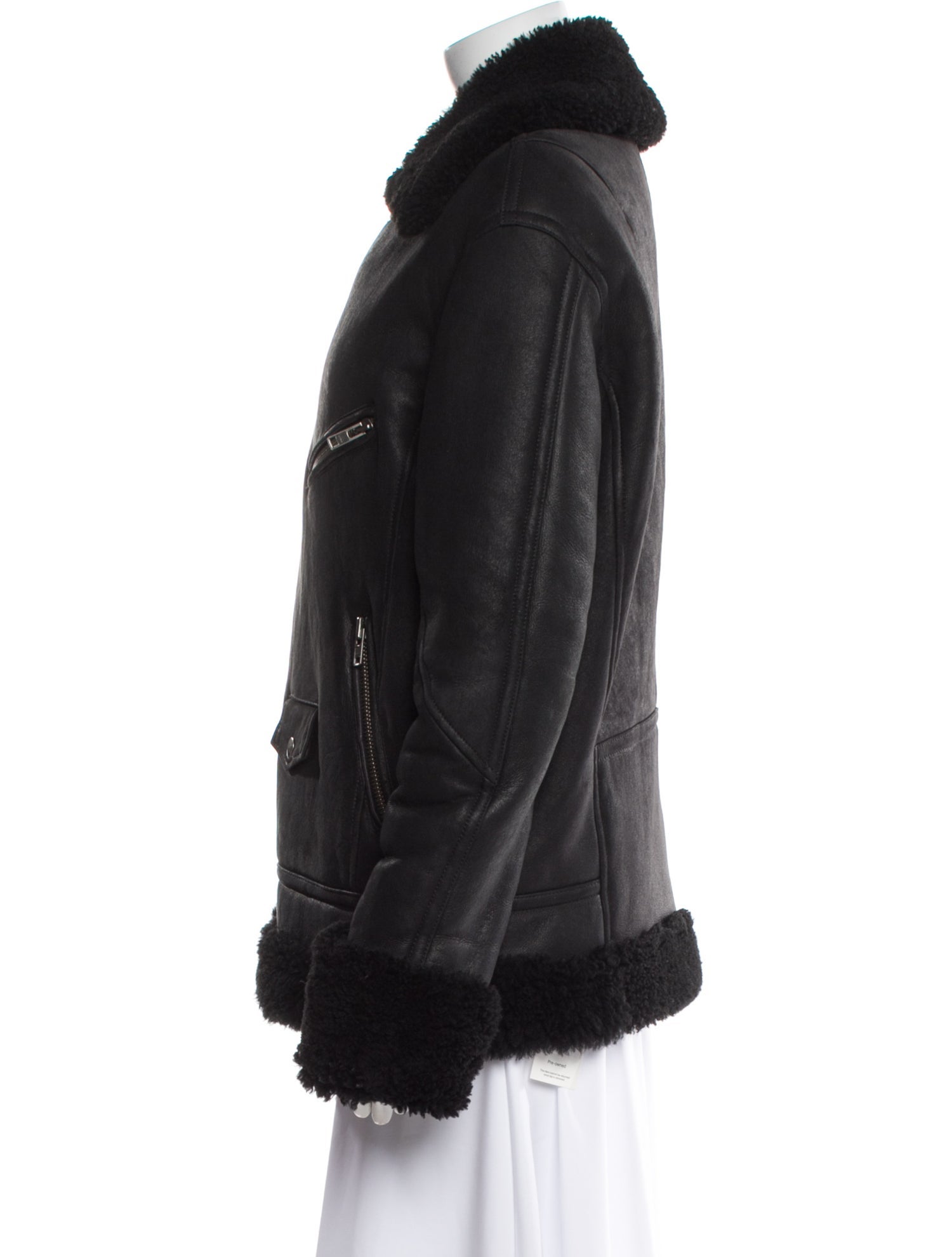 BLK DNM Shearling Fur Coat