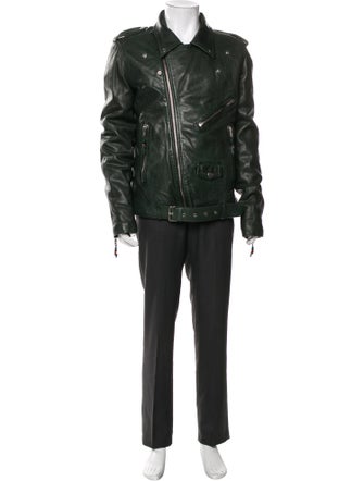 BLK DNM Leather Utility Jacket