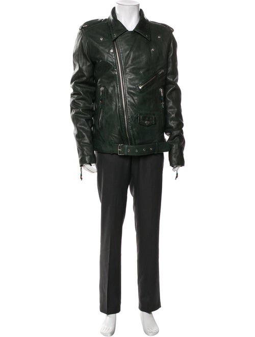 BLK DNM Leather Utility Jacket