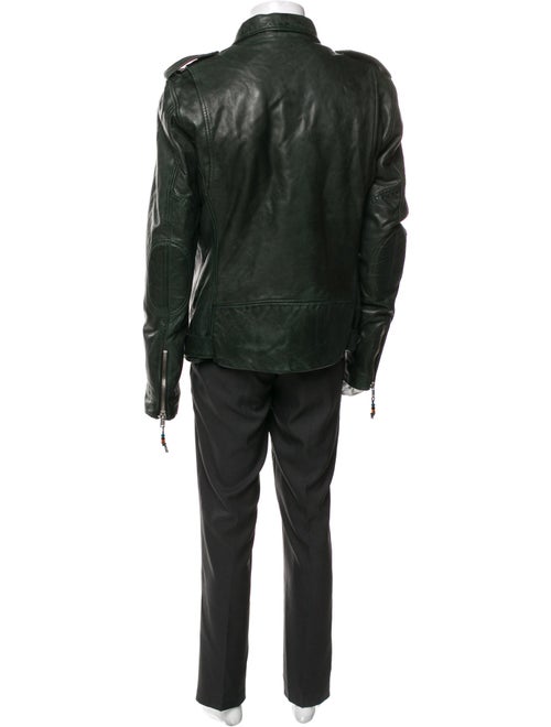 BLK DNM Leather Utility Jacket