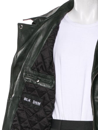 BLK DNM Leather Utility Jacket