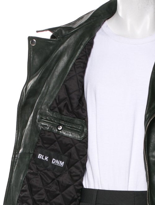 BLK DNM Leather Utility Jacket