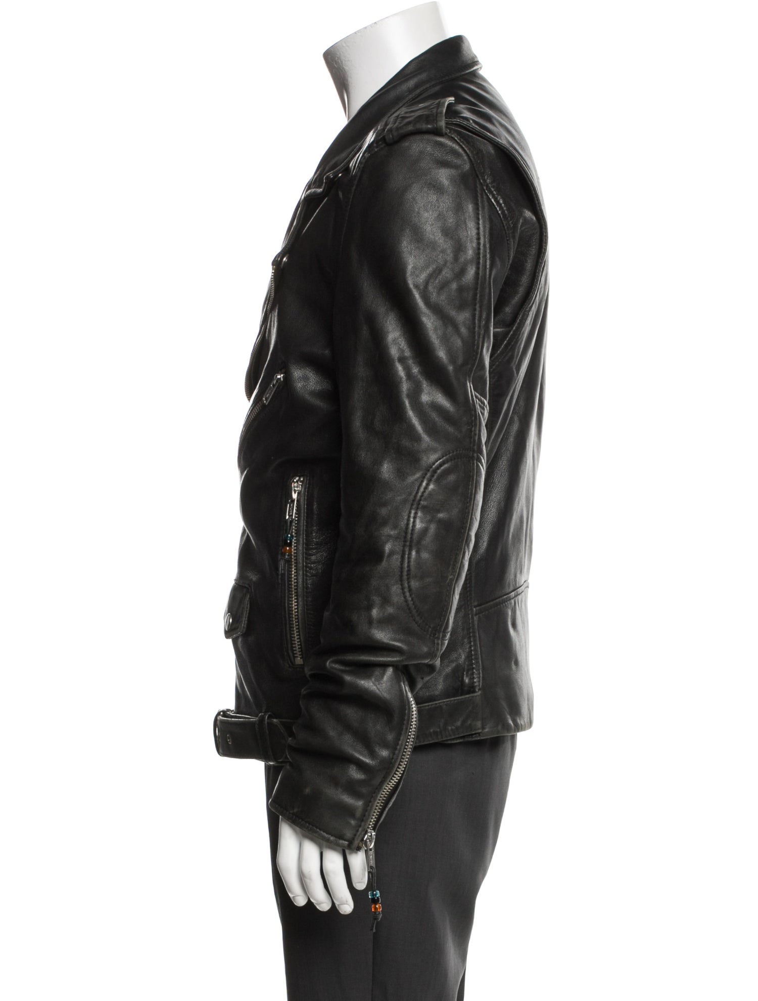BLK DNM Leather Moto Jacket
