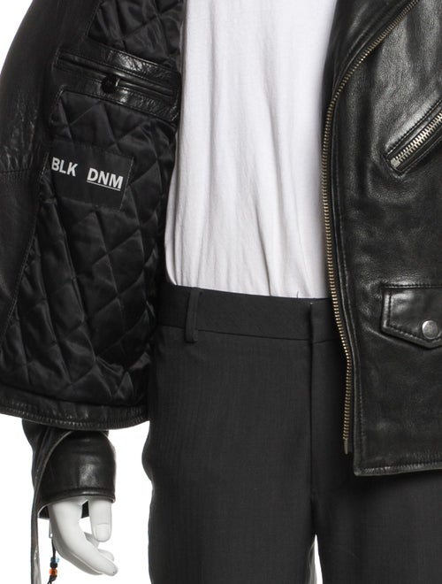 BLK DNM Leather Moto Jacket