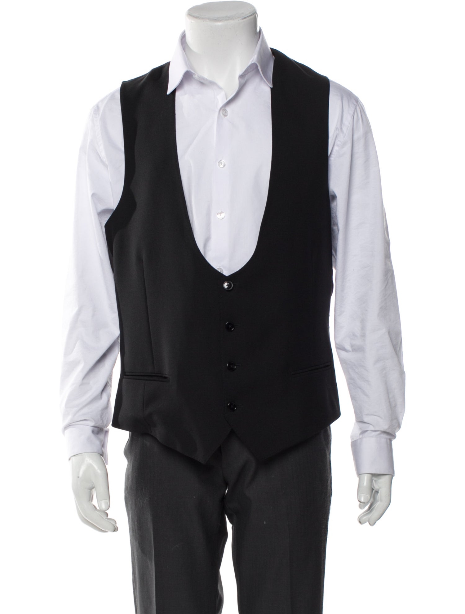 BLK DNM Wool Suit Vest