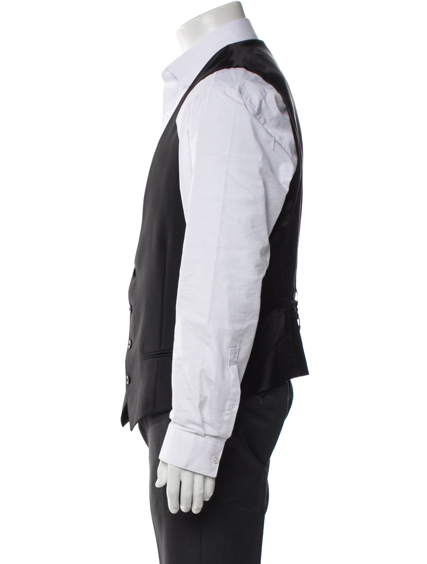 BLK DNM Wool Suit Vest