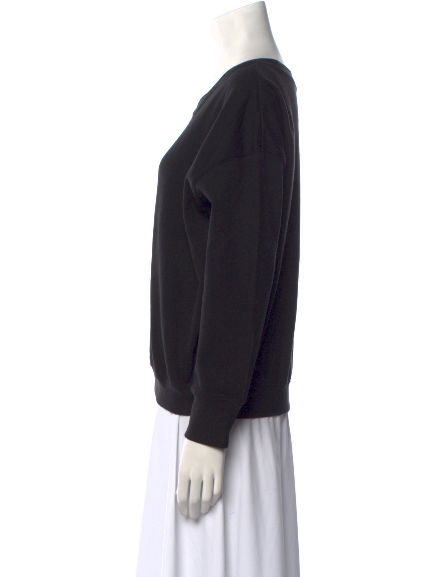 BLK DNM Scoop Neck Long Sleeve Sweatshirt w/ Tags