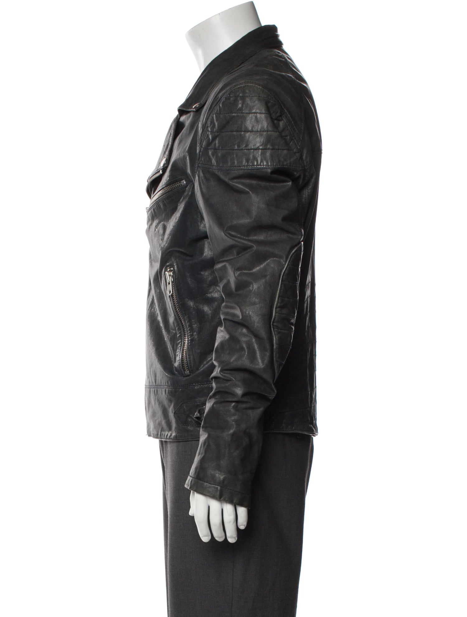 BLK DNM Leather Moto Jacket