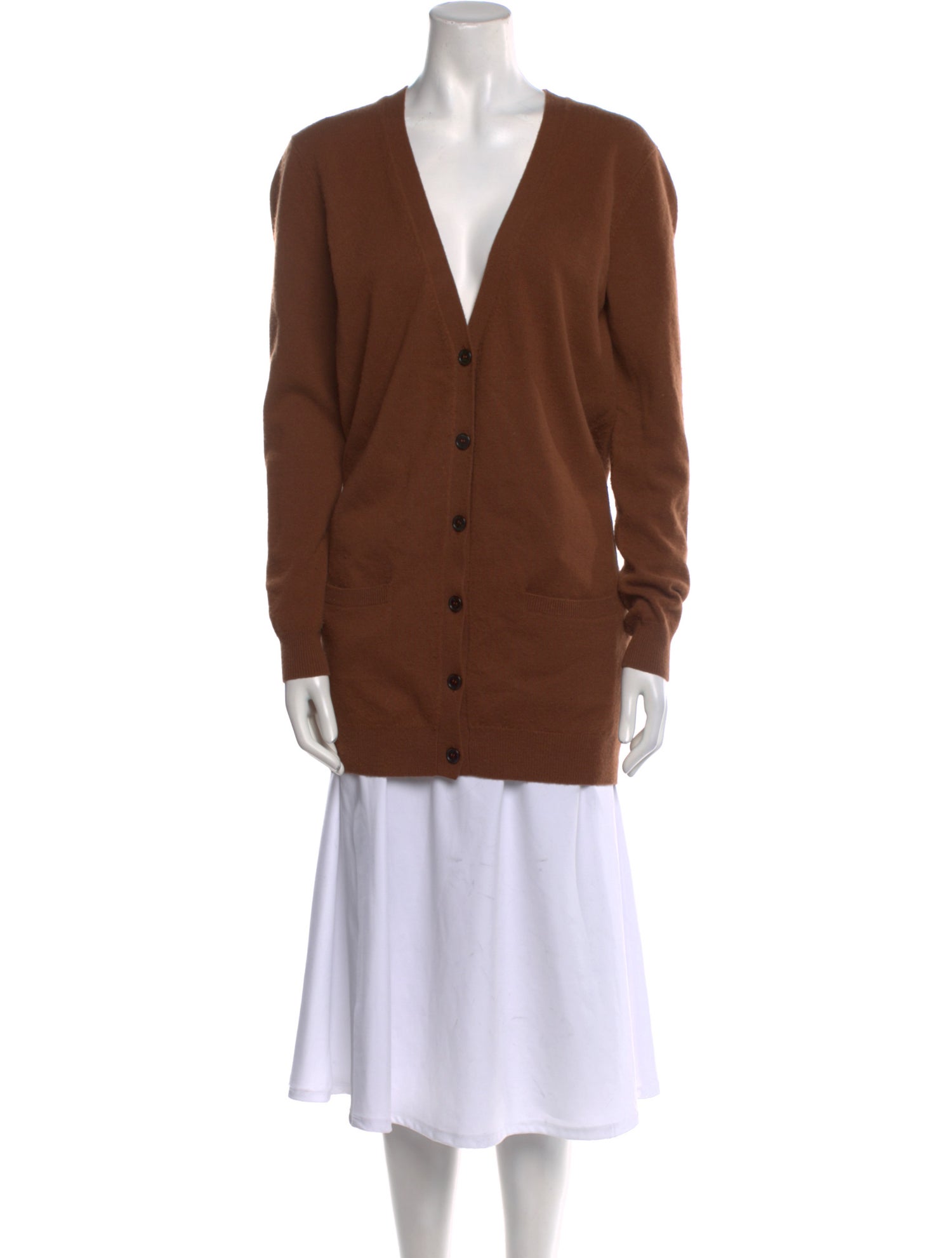 BLK DNM Cashmere V-Neck Sweater