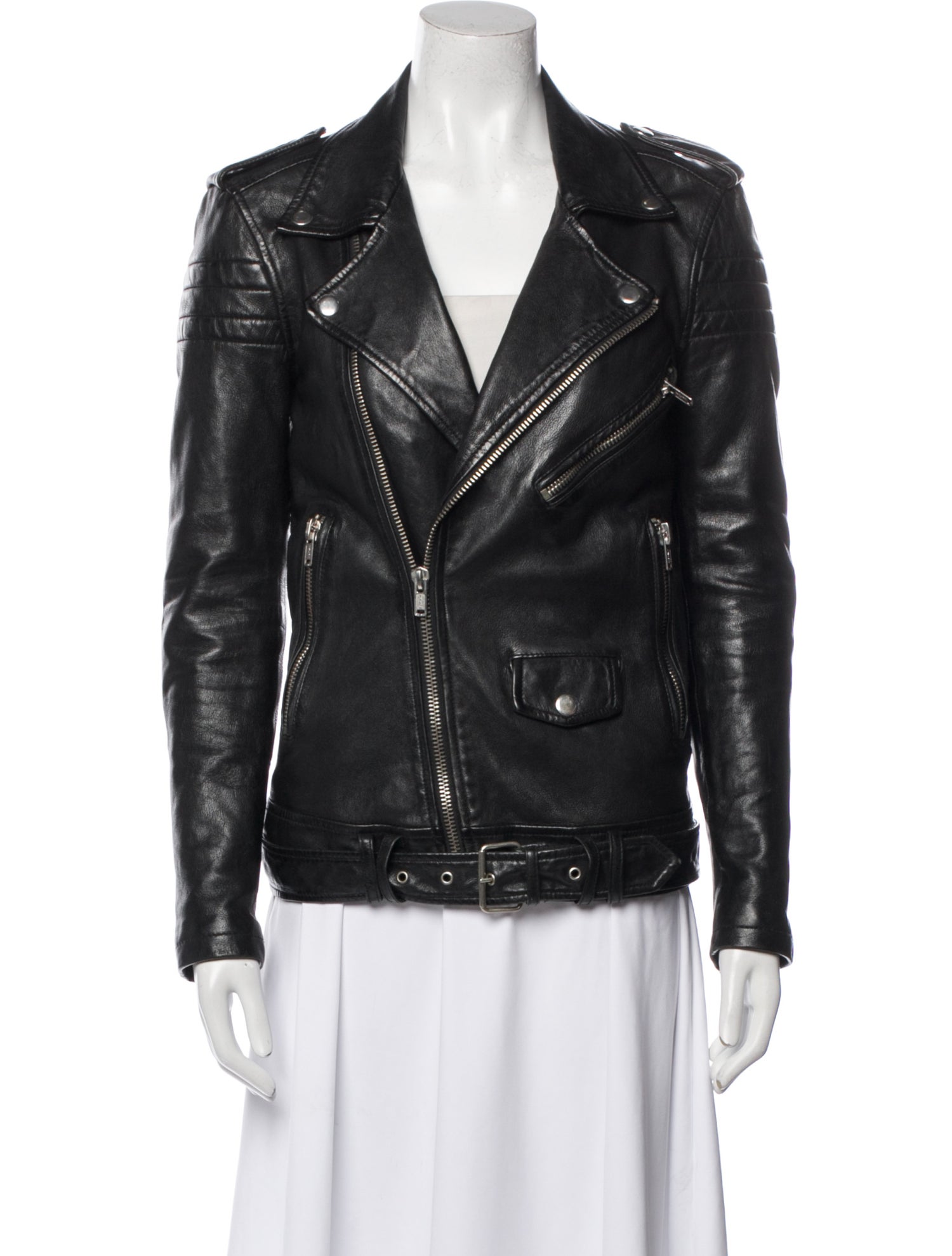 BLK DNM Leather Biker Jacket