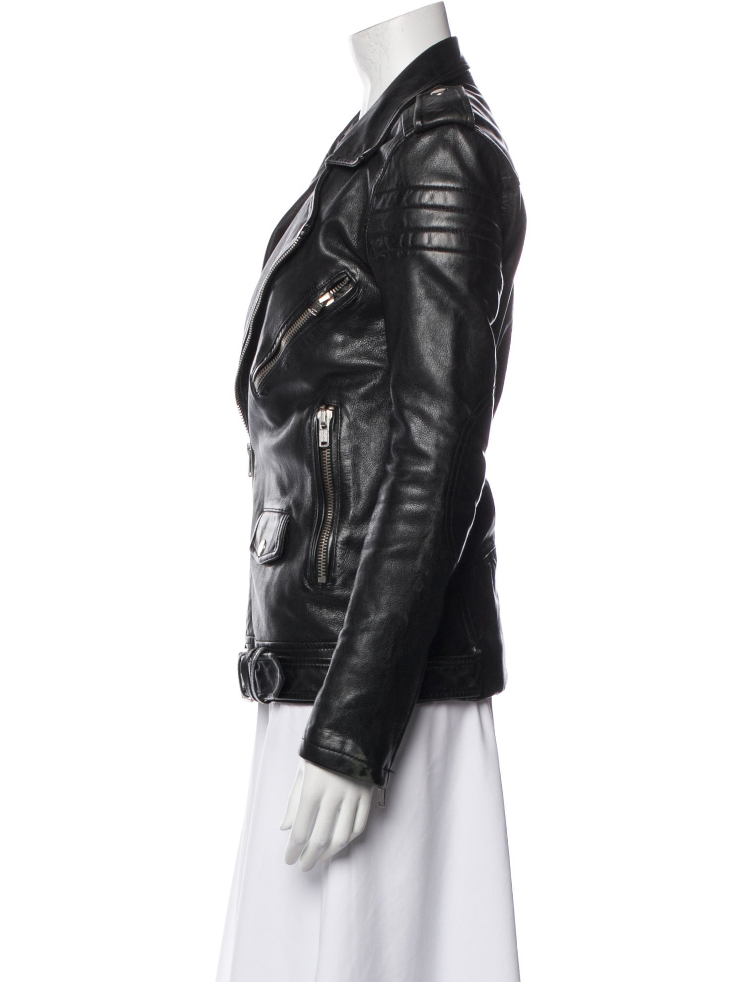 BLK DNM Leather Biker Jacket