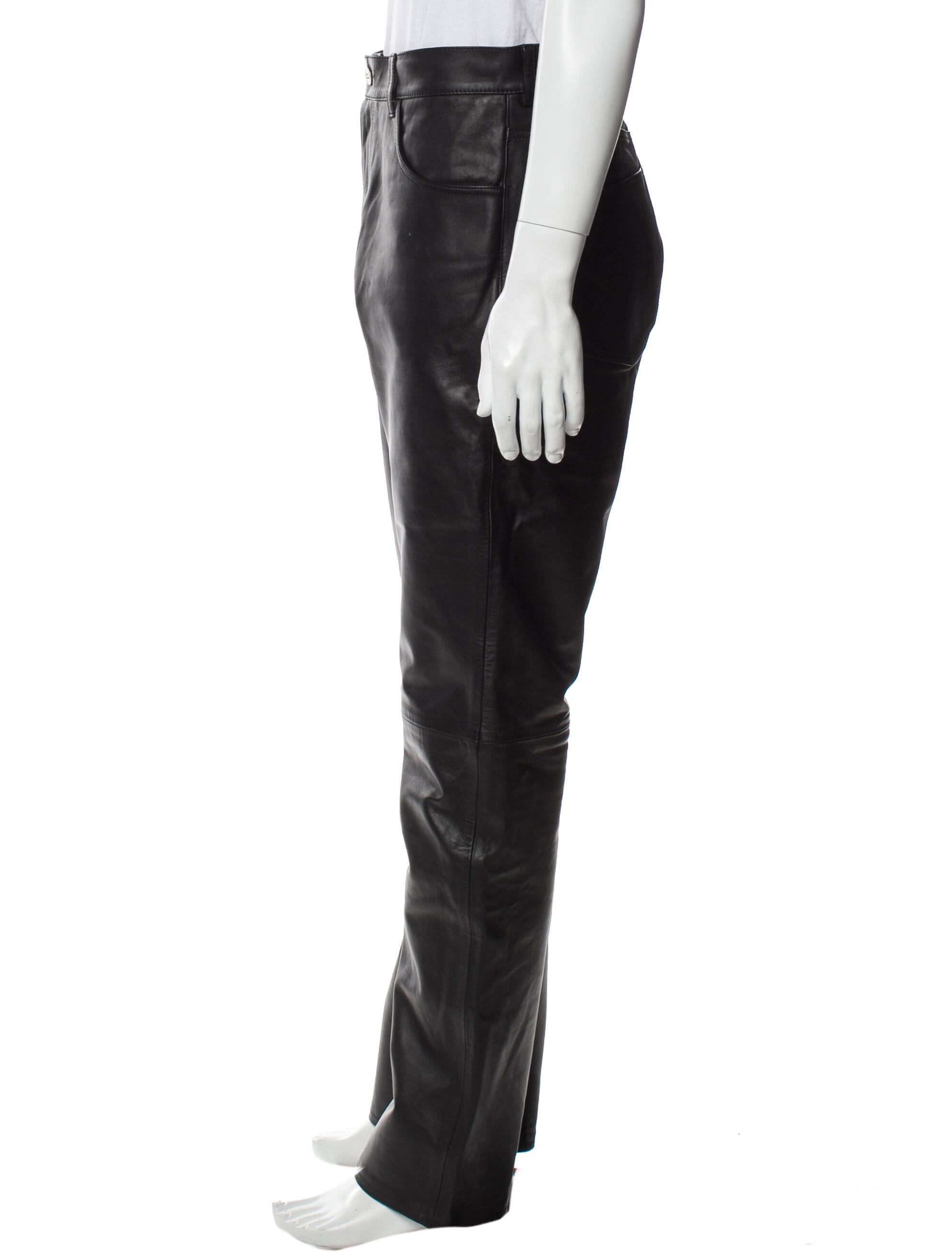 BLK DNM Leather Pants