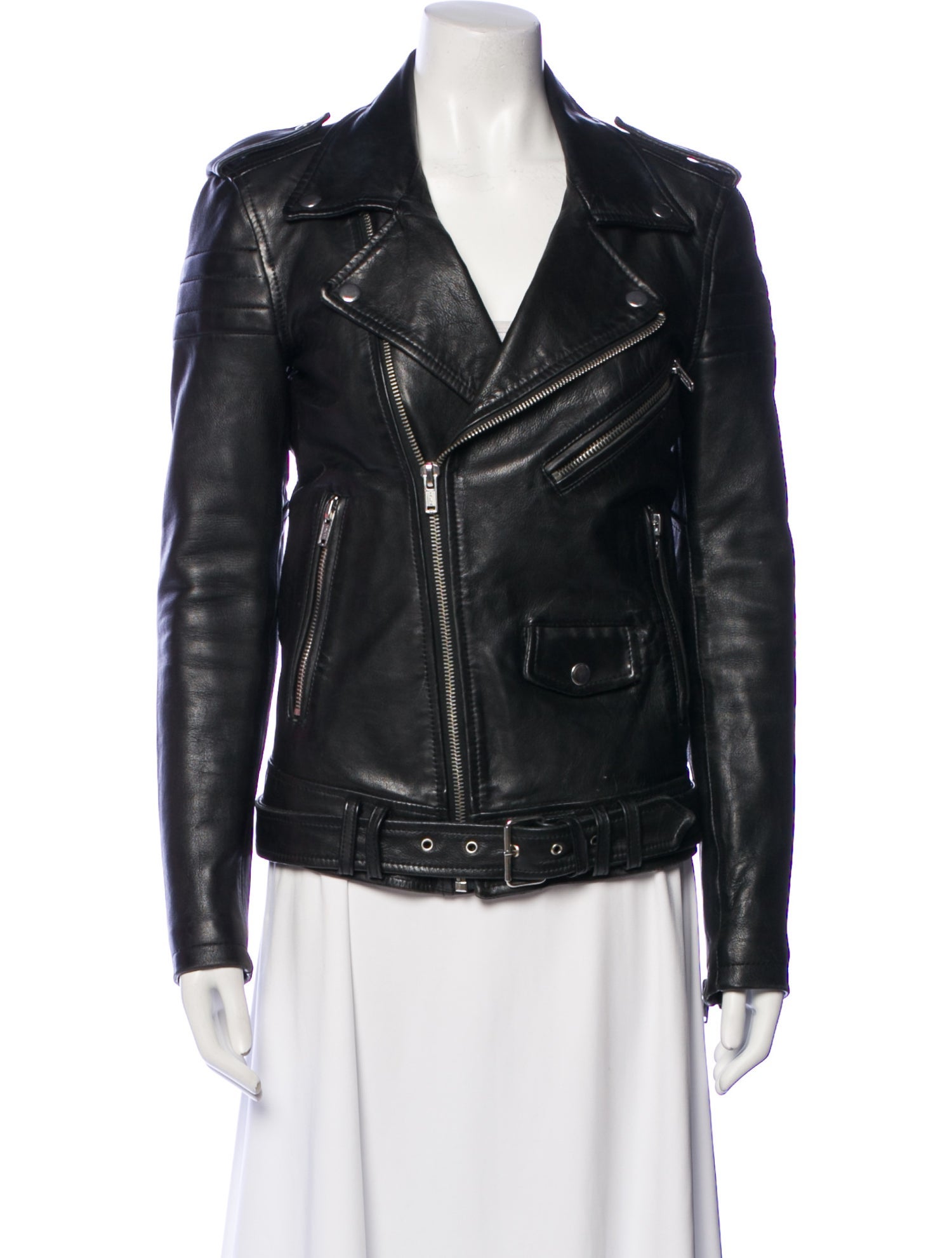 BLK DNM Leather Biker Jacket