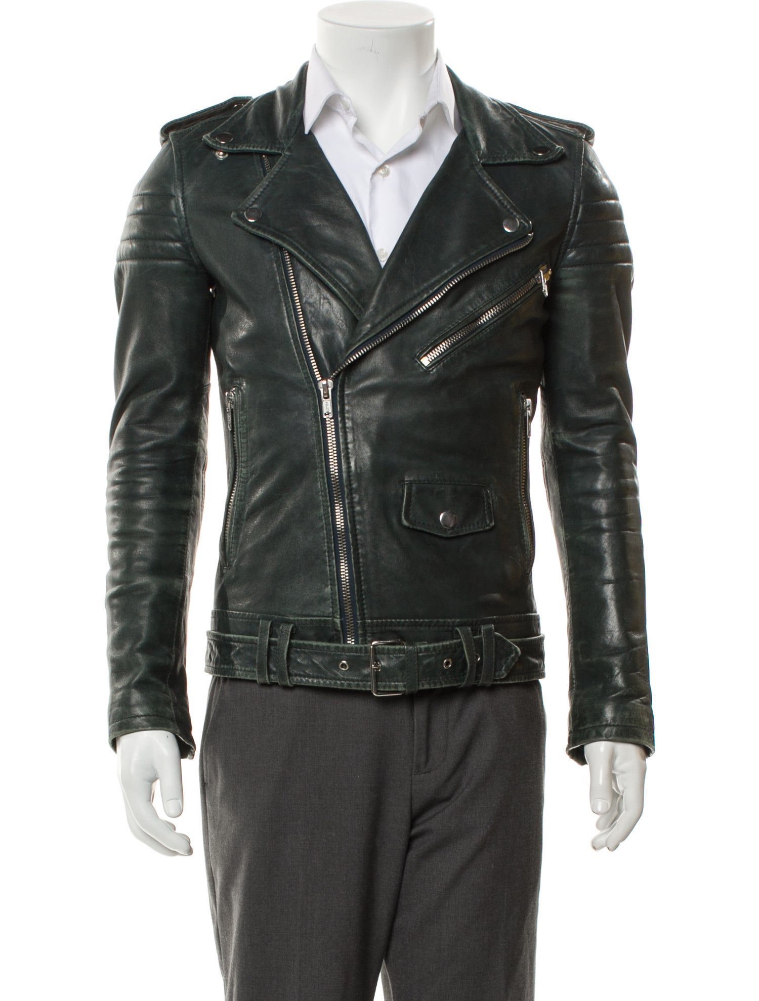 BLK DNM Leather Moto Jacket