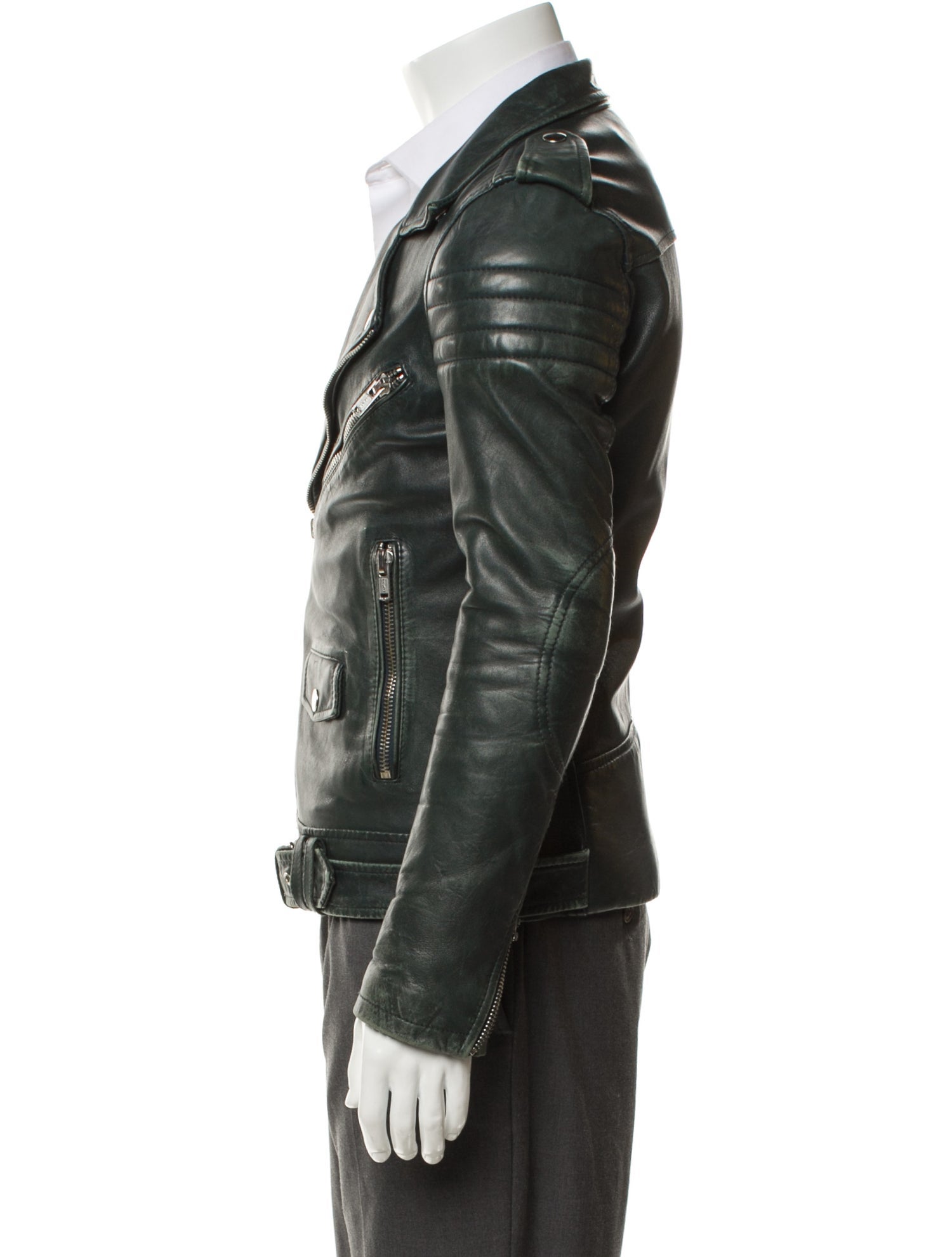 BLK DNM Leather Moto Jacket