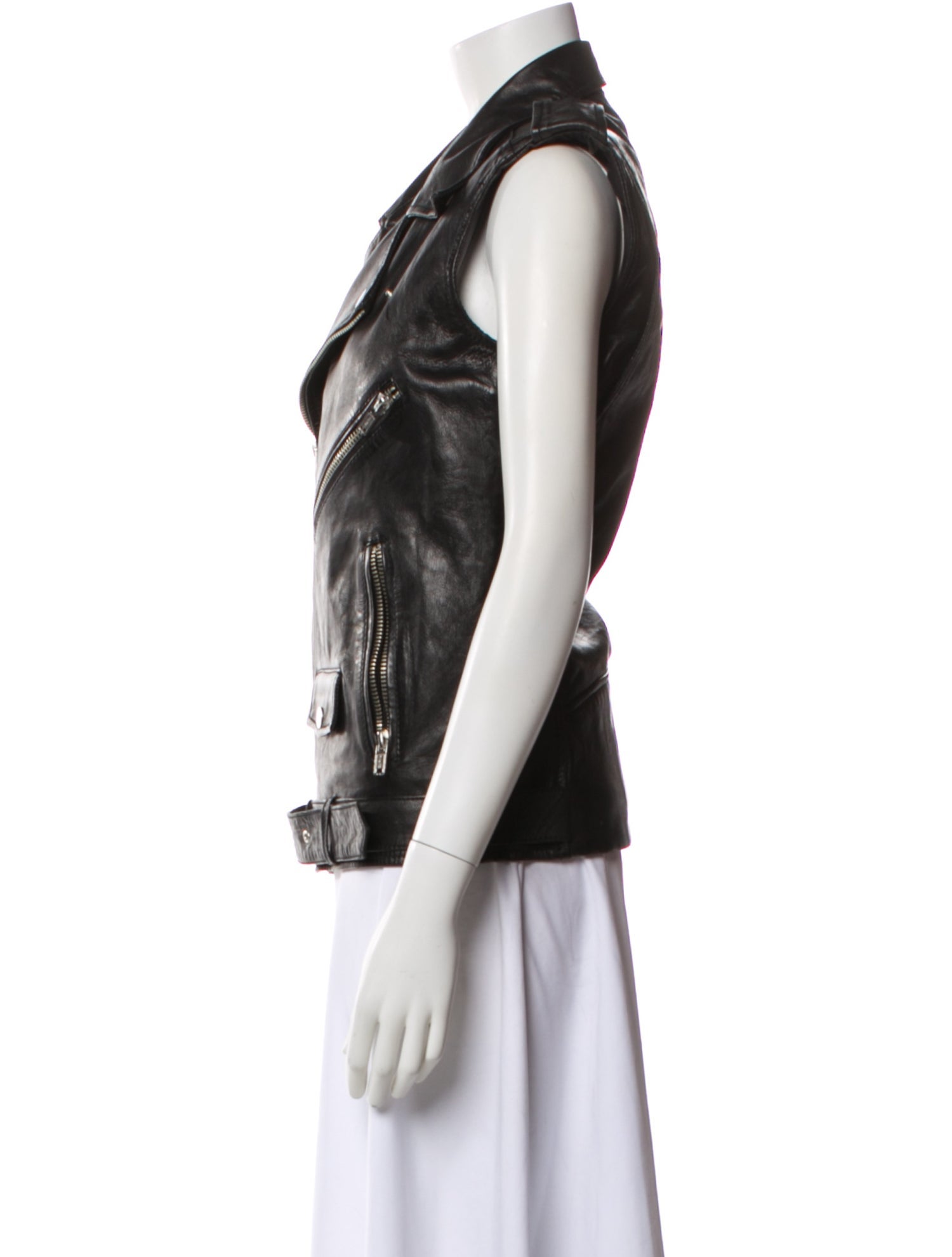 BLK DNM Leather Vest