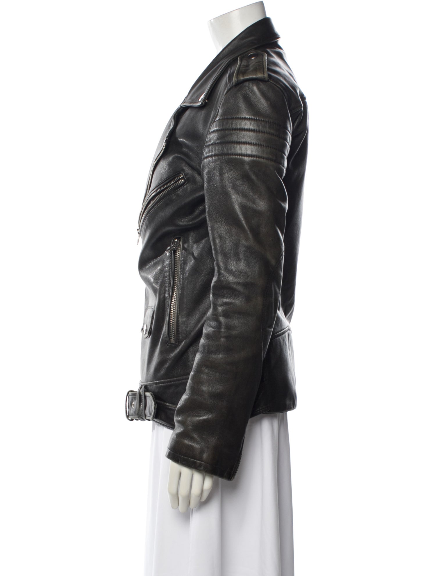 BLK DNM Leather Biker Jacket