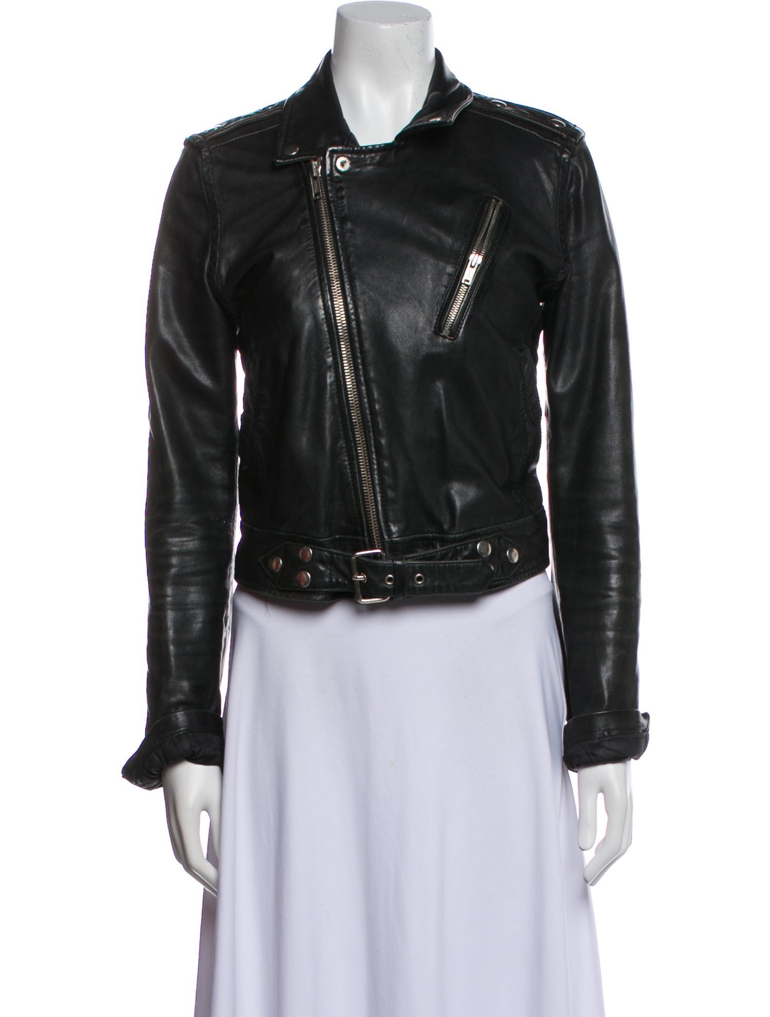 BLK DNM Leather Biker Jacket