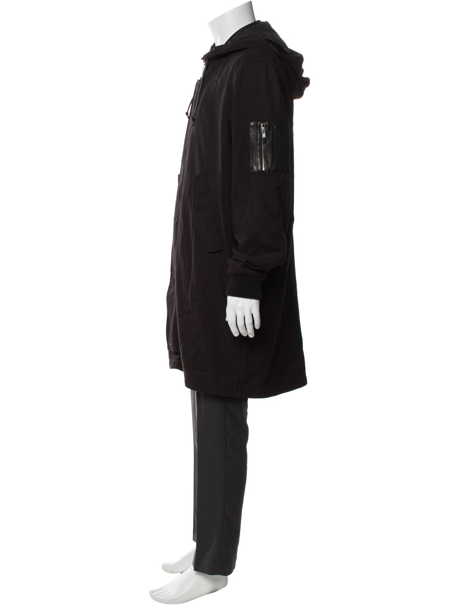 BLK DNM Trench Coat