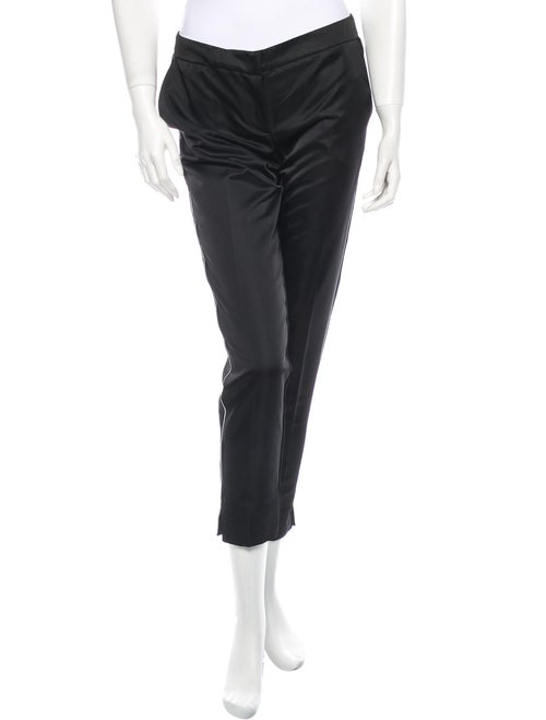 Pierre Balmain Satin Pants w/ Tags Black