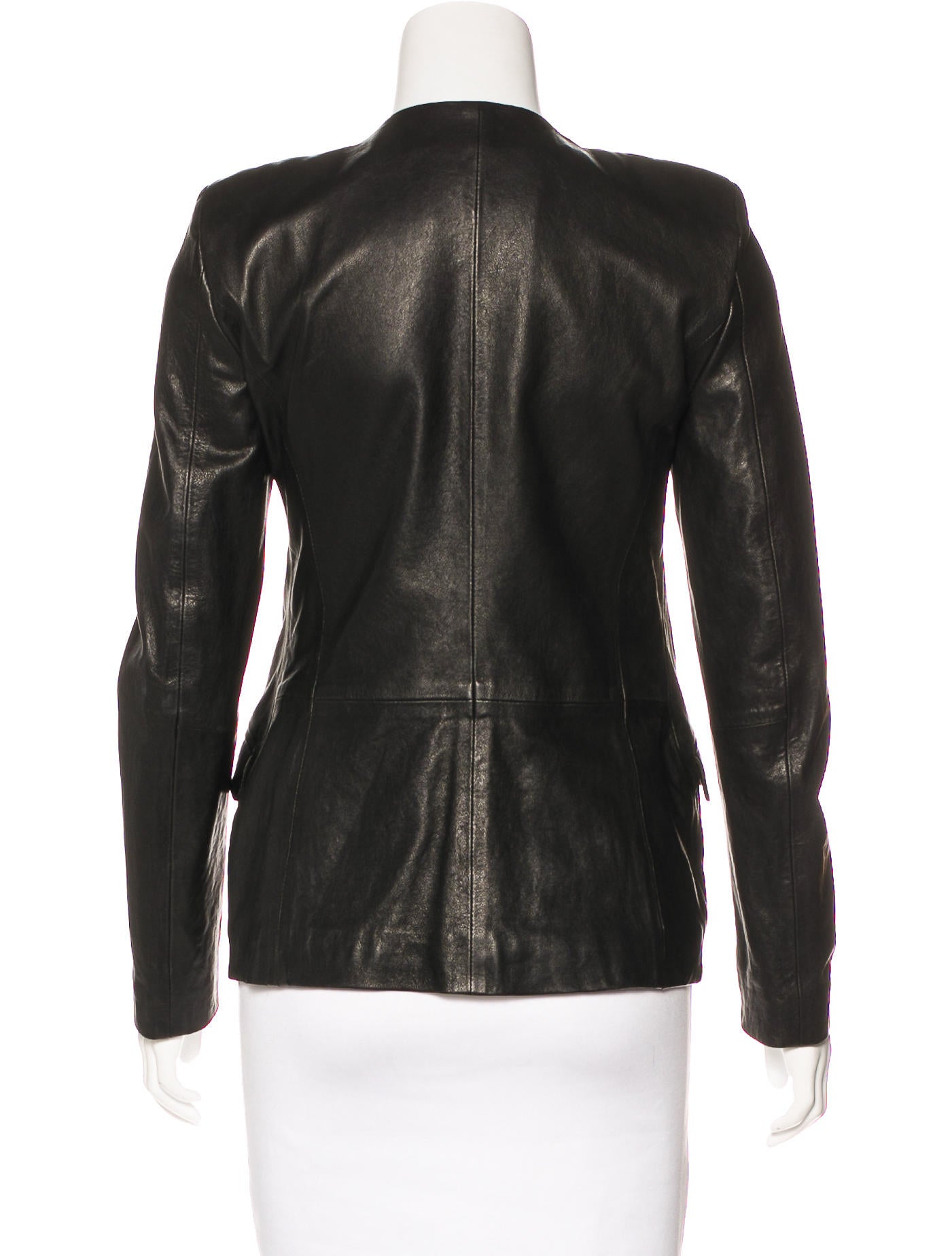 Pierre Balmain Studded Leather Jacket Clothing W1p21543 The Studded Leather Jacket