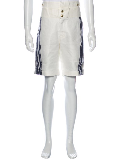 Pierre Balmain Linen Athletic Shorts w/ Tags