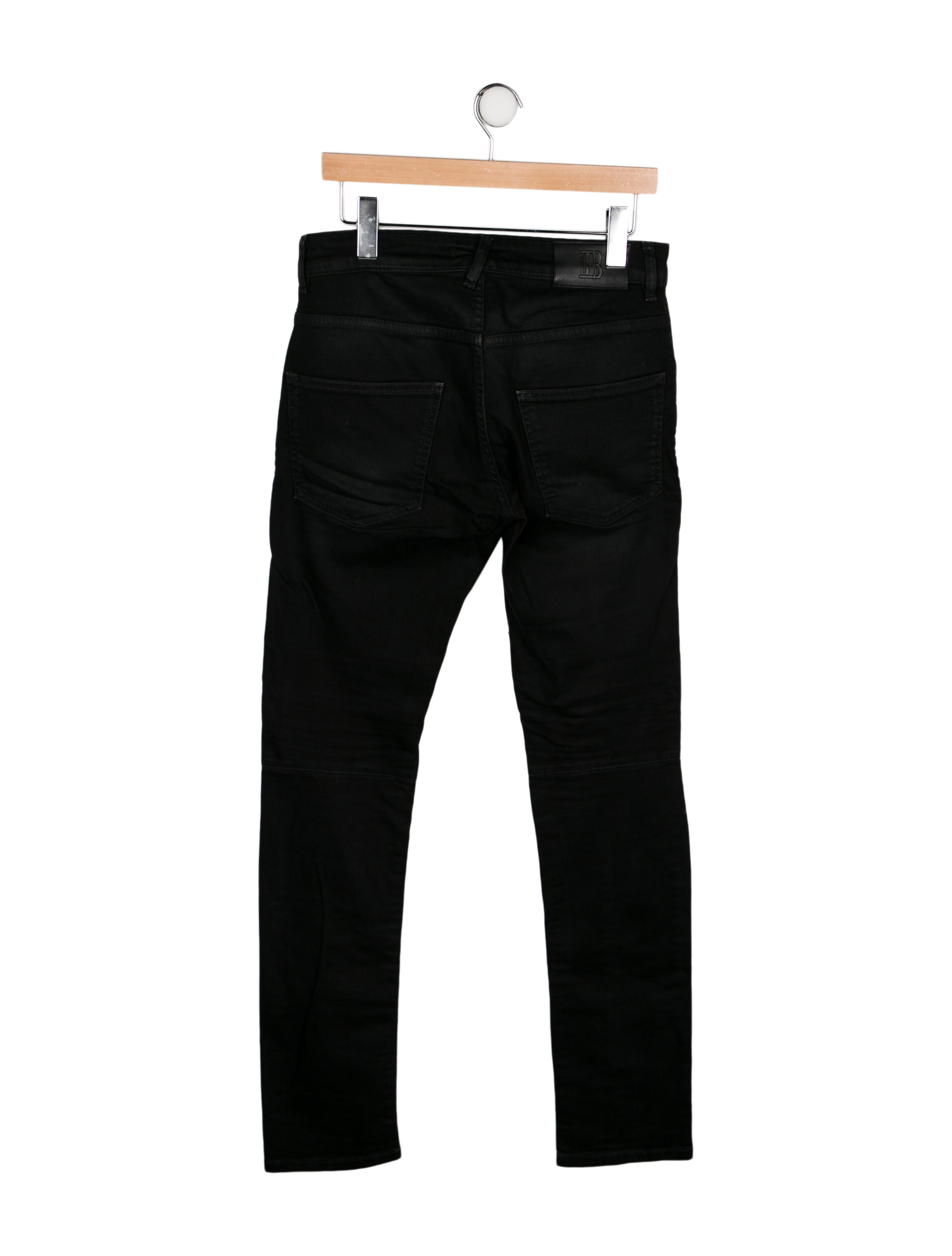 Pierre Balmain Moto Jeans