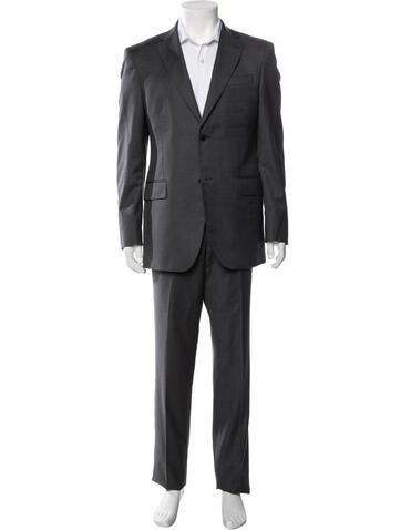 Pierre Balmain Suiting Wool Two-Piece Suit It50 | L