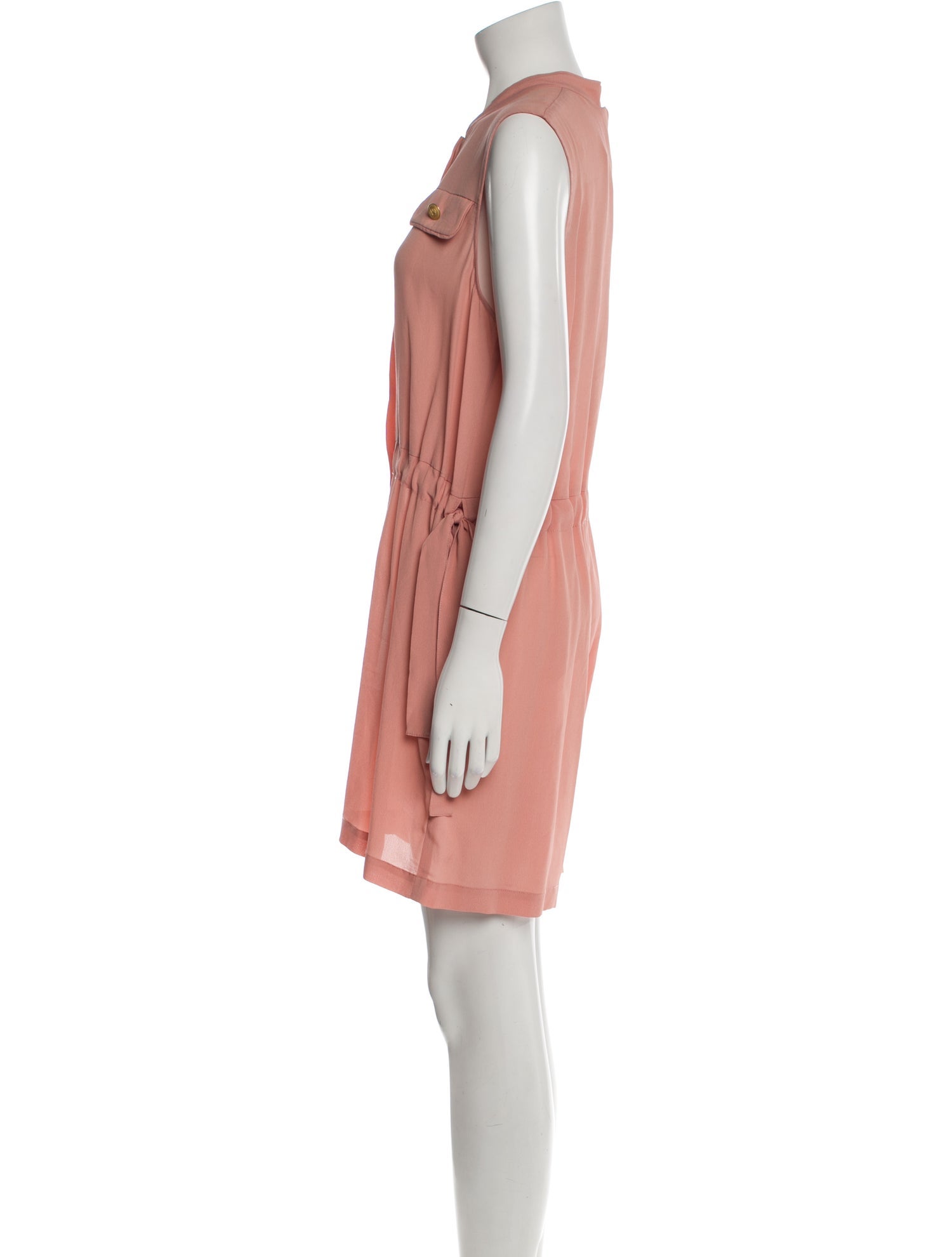 Pierre Balmain Mock Neck Romper