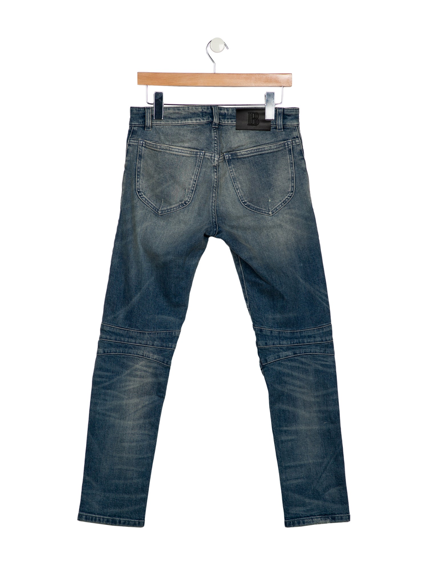 Pierre Balmain Mid-Rise Straight Leg Jeans